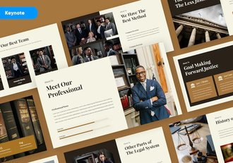 律师工作汇报法律案例分析律所介绍keynote模板 - 顶尖PPT