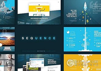 272页精美设计年终总结汇报keynote模板 - 顶尖PPT