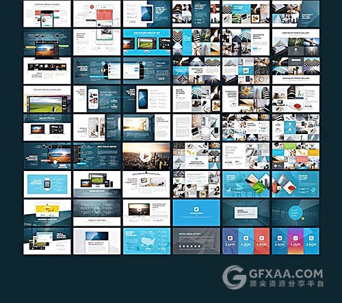 272页精美设计年终总结汇报keynote模板 - 顶尖PPT