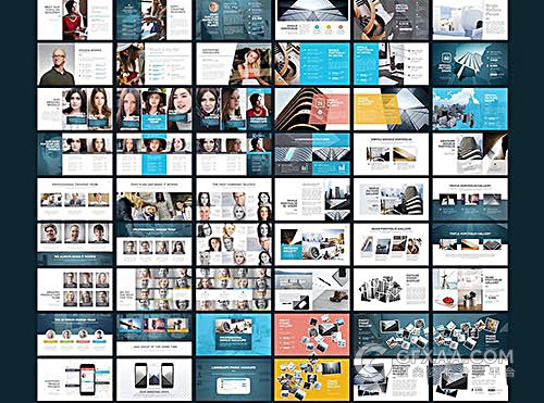 272页精美设计年终总结汇报keynote模板 - 顶尖PPT