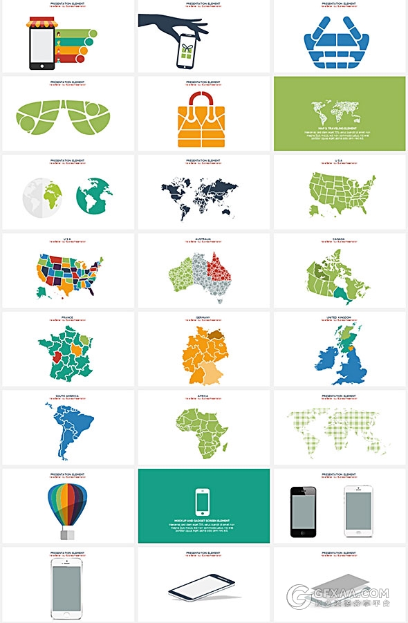 350页国外最好的PPT图形图表大合集 - 顶尖PPT