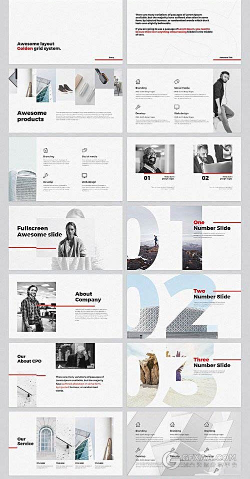 82页简约文艺范多用途PPT模板 - 顶尖PPT