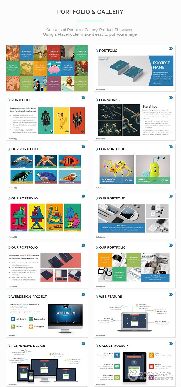 195页高端商务多用途keynote模板10种配色主题 - 顶尖PPT