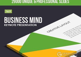 100页新年计划欧美商务keynote模板 - 顶尖PPT