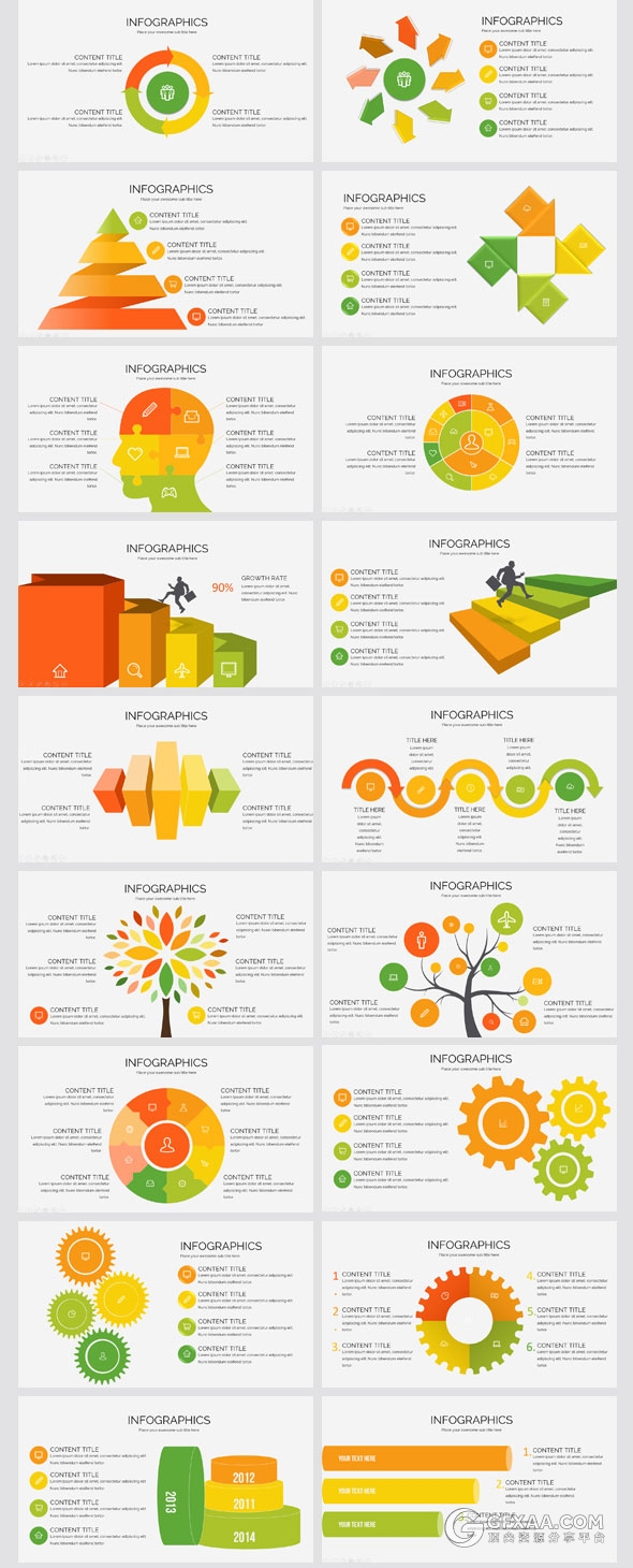 100页新年计划欧美商务keynote模板 - 顶尖PPT