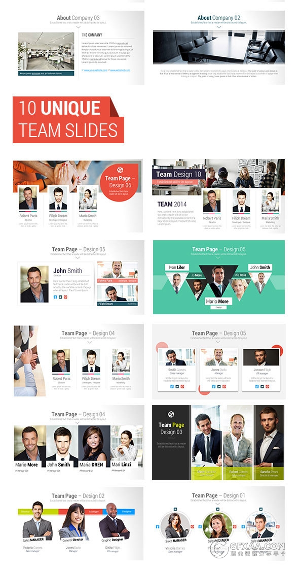 200页欧美商务风格年初计划PPT模板 - 顶尖PPT