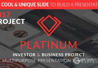 102页红色系2种底色欧美商务多用途PPT模板 - 顶尖PPT