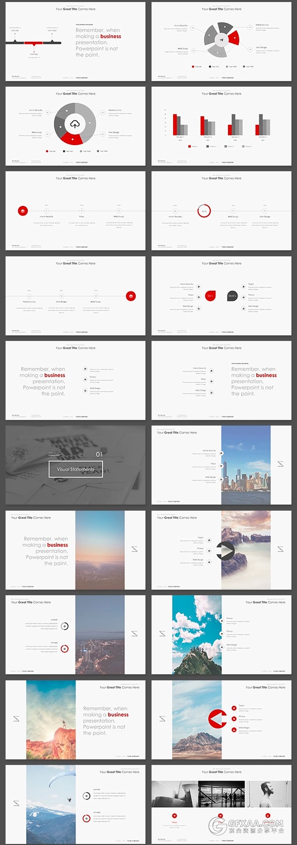 420页极简唯美风格多用途keynote模板4种尺寸规格 - 顶尖PPT