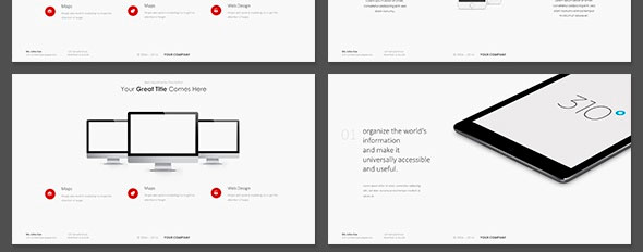 420页极简唯美风格多用途keynote模板4种尺寸规格 - 顶尖PPT