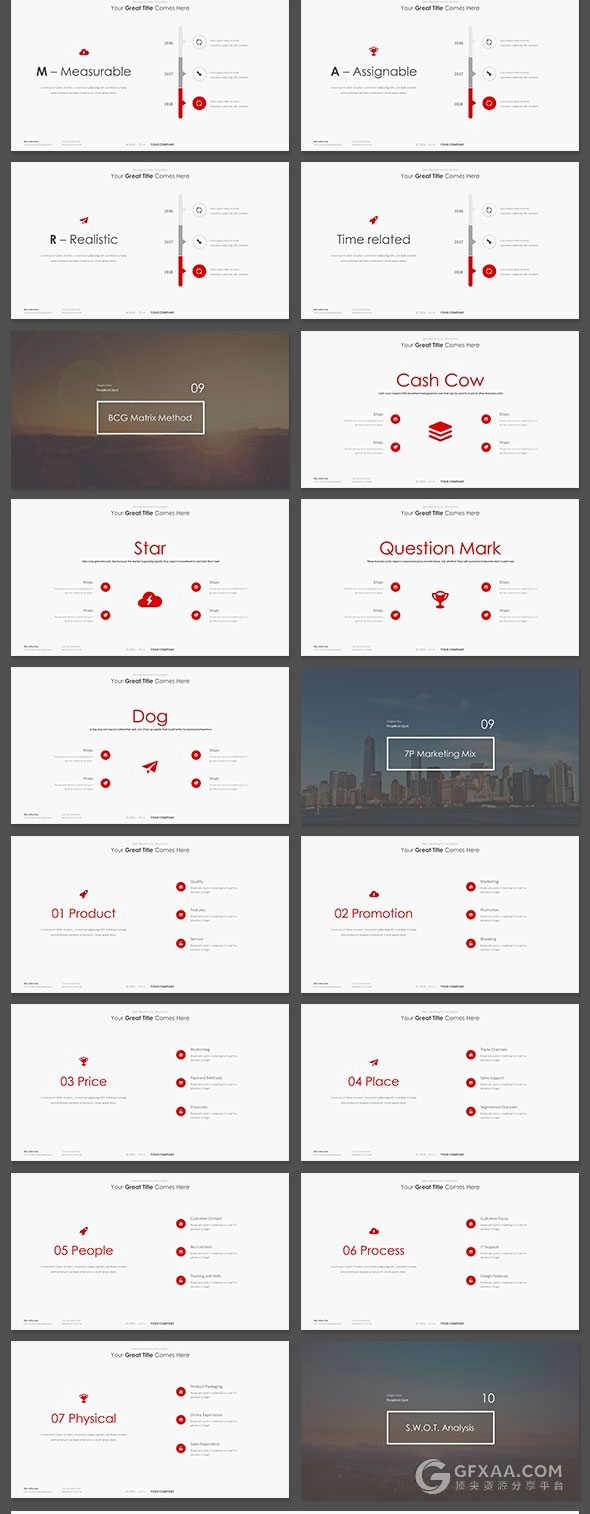 420页极简唯美风格多用途keynote模板4种尺寸规格 - 顶尖PPT