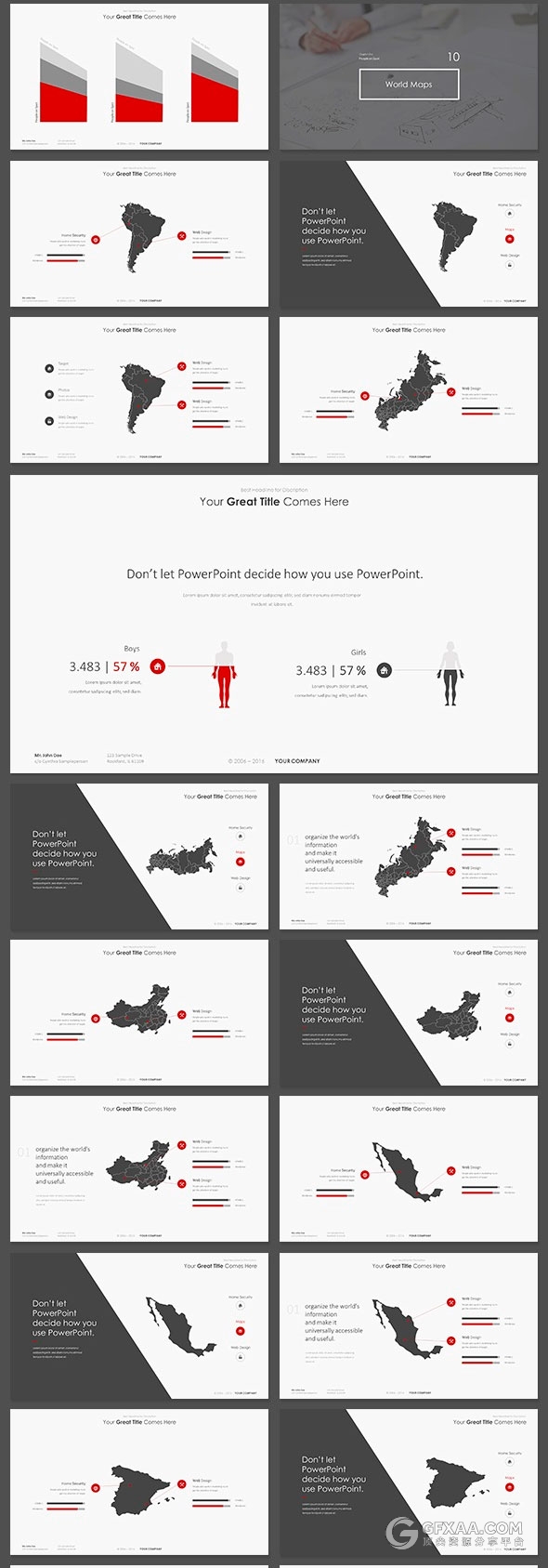 420页极简唯美风格多用途keynote模板4种尺寸规格 - 顶尖PPT