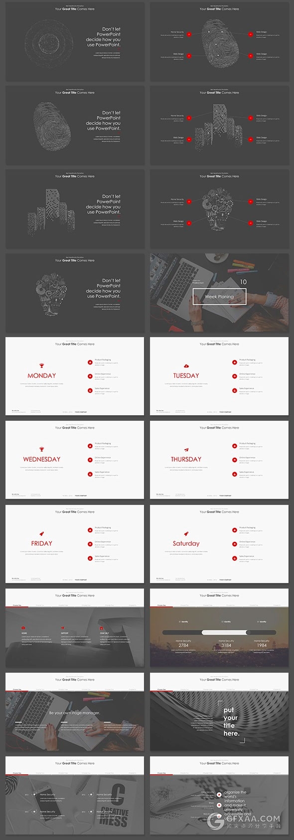 420页极简唯美风格多用途keynote模板4种尺寸规格 - 顶尖PPT