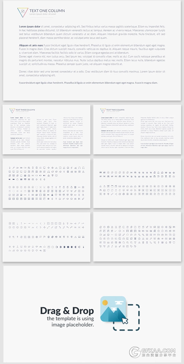 165页精美设计效果商务PPT模板（源文件为黑底色） - 顶尖PPT