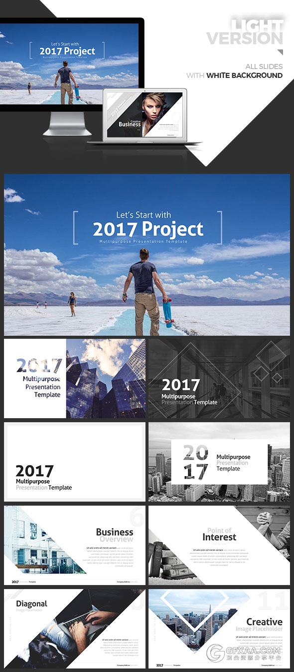 2017项目演讲年终总结新年计划keynote模板 - 顶尖PPT