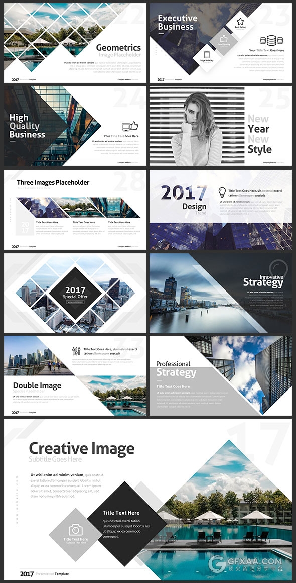 2017项目演讲年终总结新年计划keynote模板 - 顶尖PPT