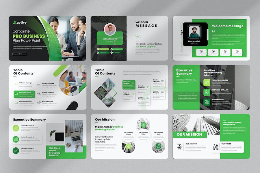 企业商务融资计划书PPT模板 - 顶尖PPT