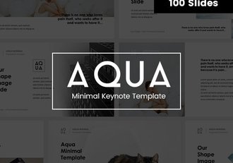 107页极简风格黑色大标题多用途keynote模板 - 顶尖PPT