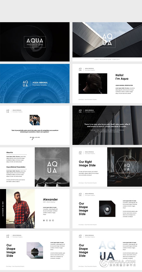 107页极简风格黑色大标题多用途keynote模板 - 顶尖PPT