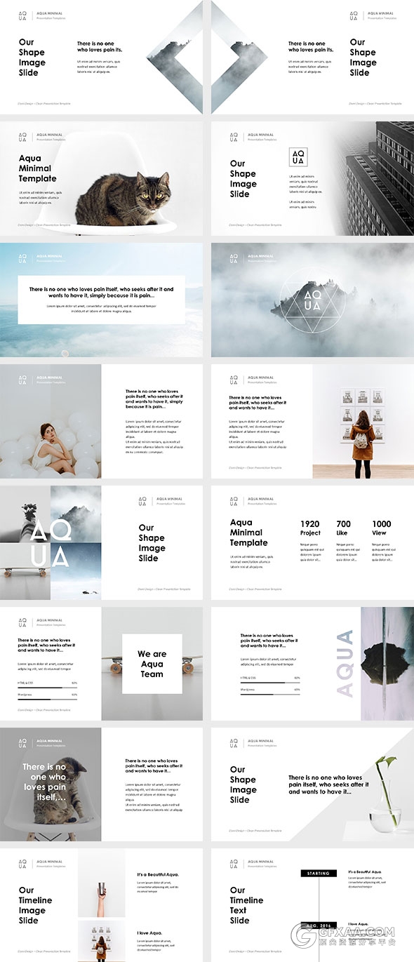 107页极简风格黑色大标题多用途keynote模板 - 顶尖PPT