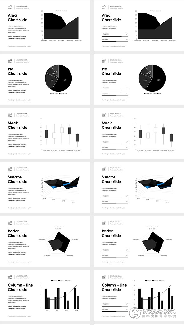 107页极简风格黑色大标题多用途keynote模板 - 顶尖PPT