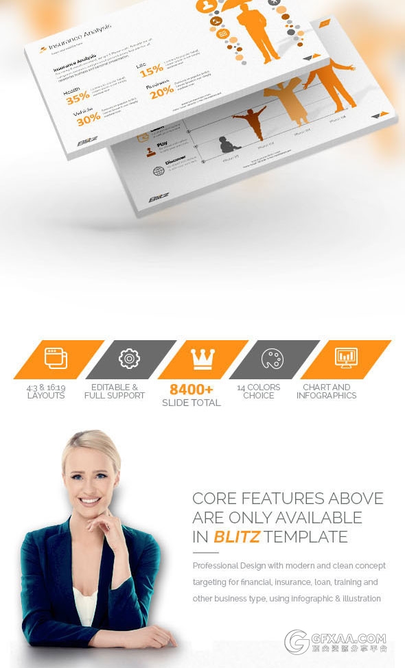 148页6种配色国外高端keynote模板 - 顶尖PPT