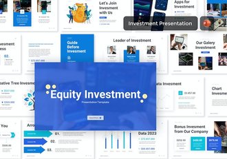 股权投资融资方案项目展示PPT模板 - 顶尖PPT