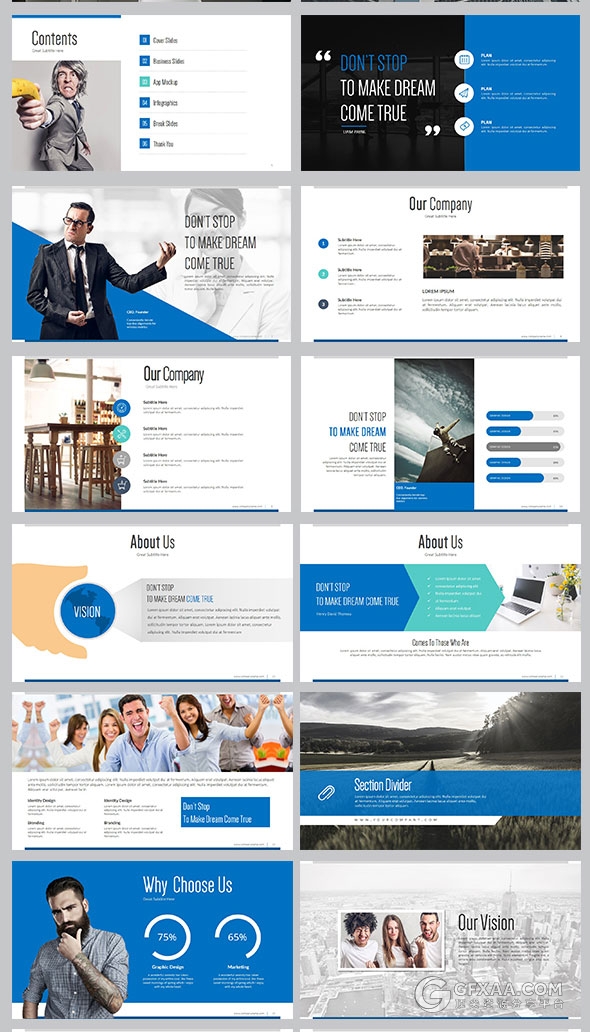 120页企业会议年终总结PPT模板 - 顶尖PPT