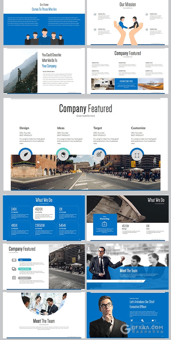 120页企业会议年终总结PPT模板 - 顶尖PPT