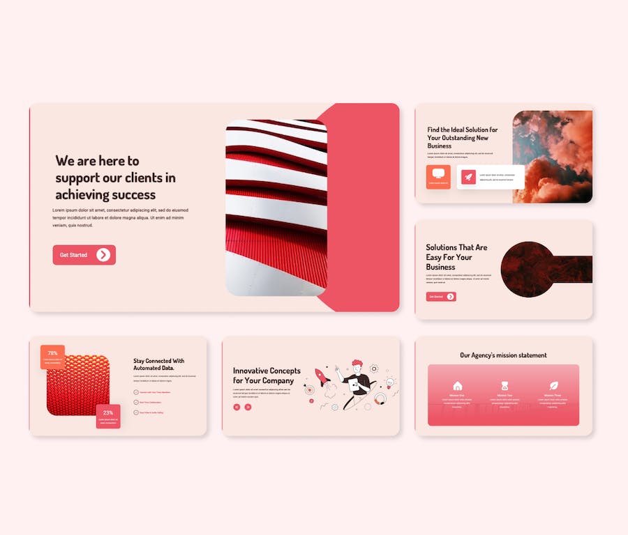 初创公司创业项目商业计划PPT模板 - 顶尖PPT