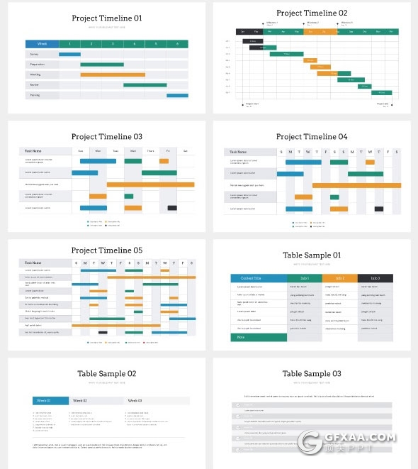 20种配色300页简约商务多用途keynote模板 - 顶尖PPT
