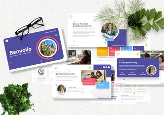 大学介绍教育培训PPT模板 - 顶尖PPT