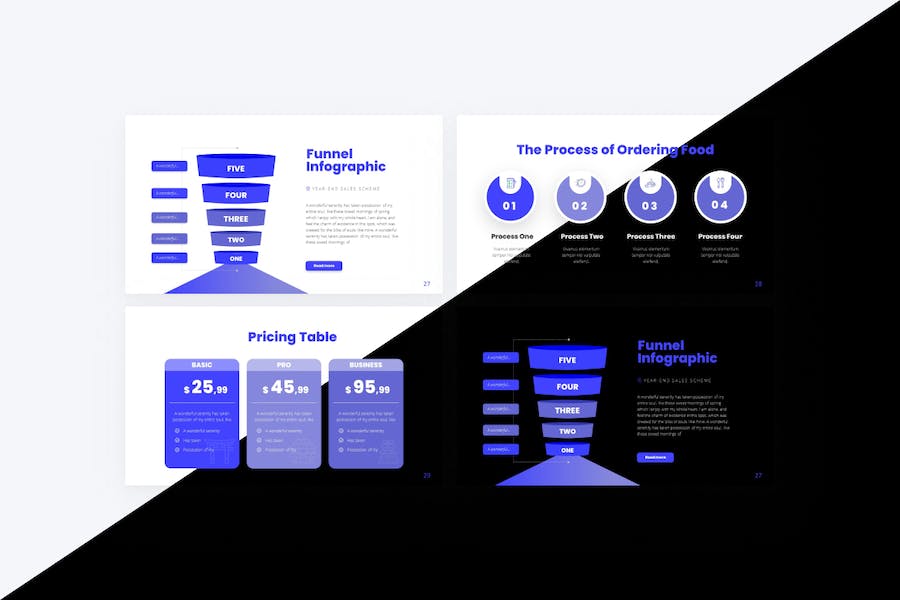 创意餐饮美食食品介绍宣传PPT模板 - 顶尖PPT