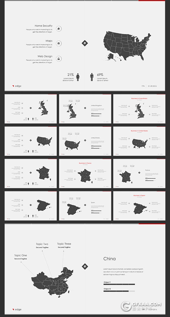 200多页欧美商务多用途keynote模板 - 顶尖PPT