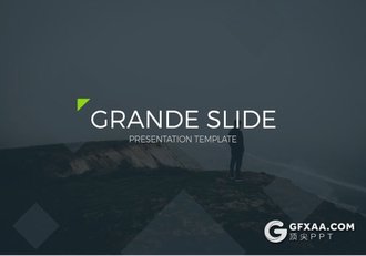 11种配色65页创意图形切割PPT通用模板 - 顶尖PPT