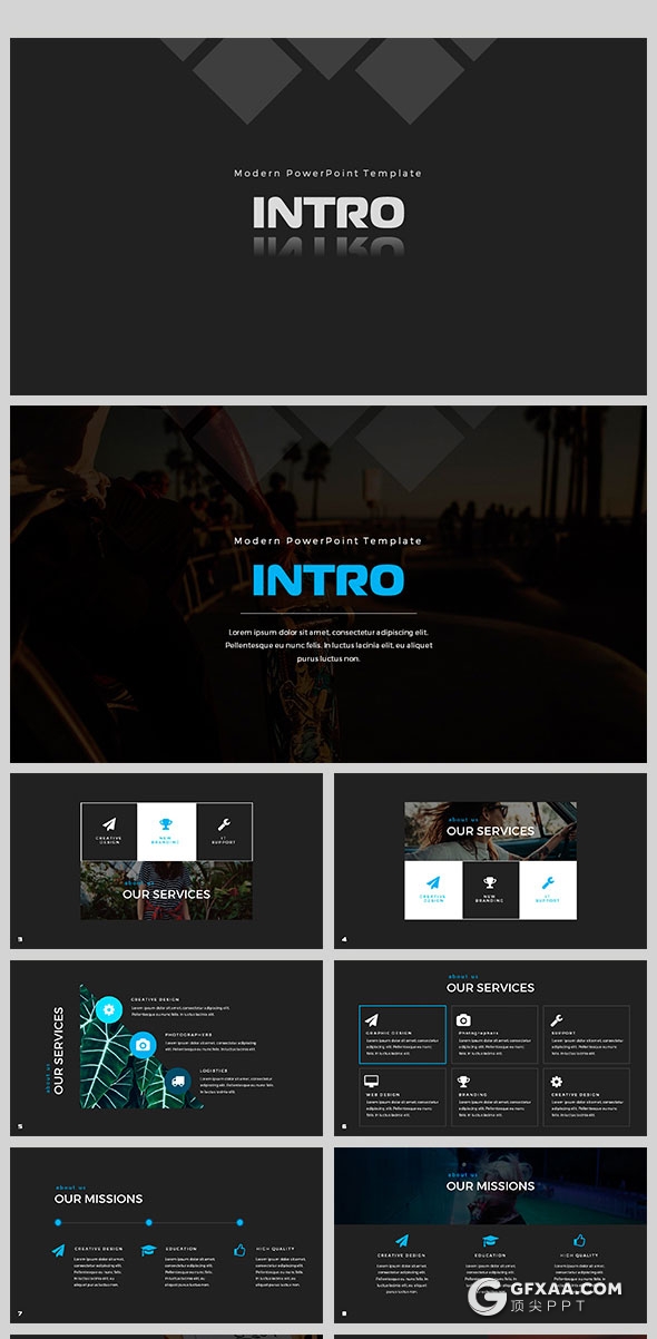 100页工作总结计划通用PPT模板 - 顶尖PPT