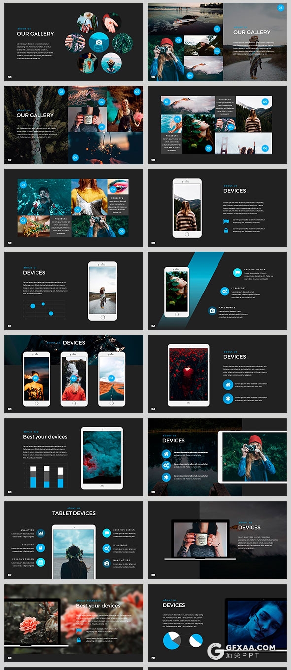 100页工作总结计划通用PPT模板 - 顶尖PPT