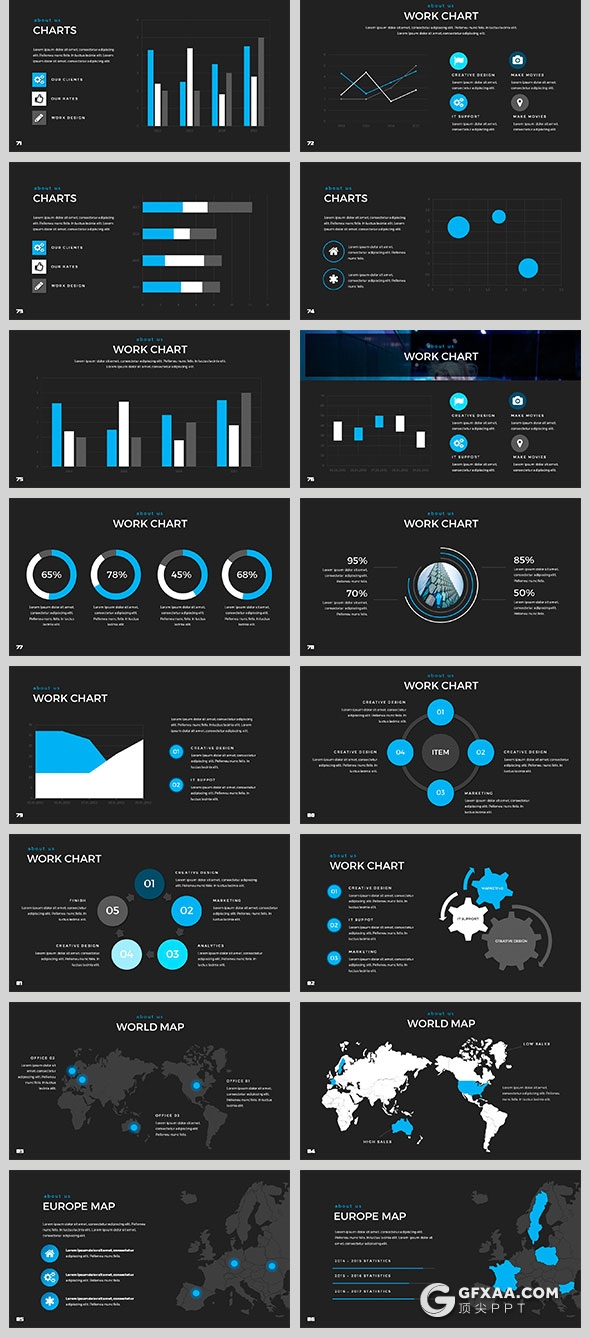 100页工作总结计划通用PPT模板 - 顶尖PPT