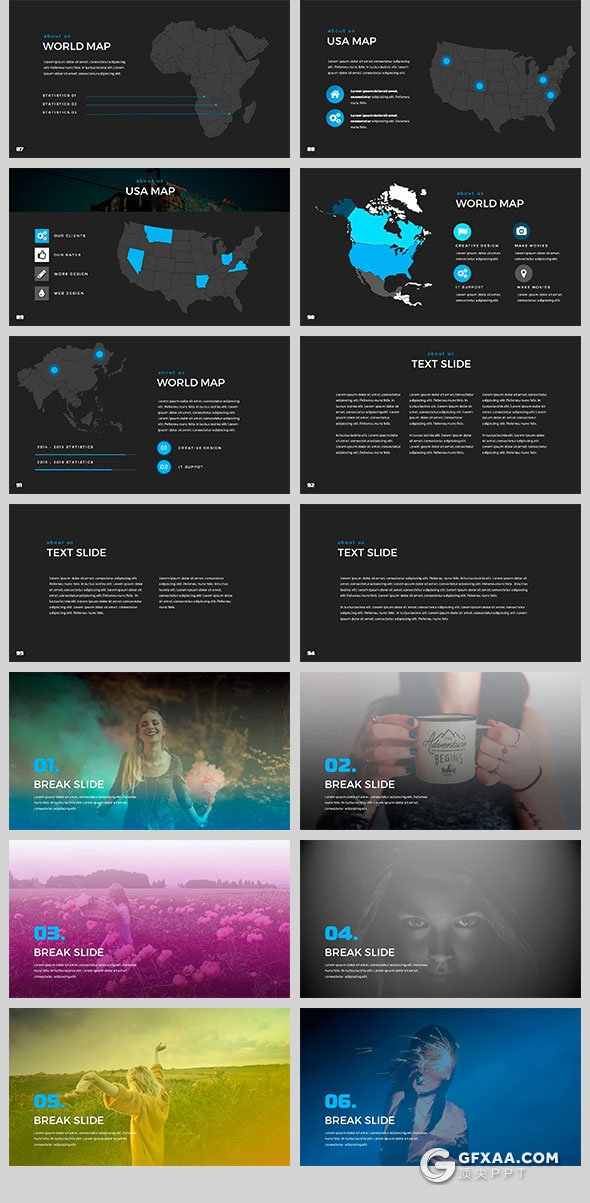 100页工作总结计划通用PPT模板 - 顶尖PPT