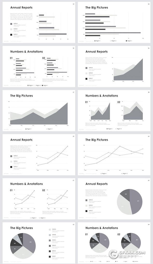 120页现代化设计风格文艺范keynote模板 - 顶尖PPT
