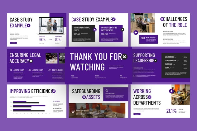 会计分析财务报表统计PPT模板 - 顶尖PPT