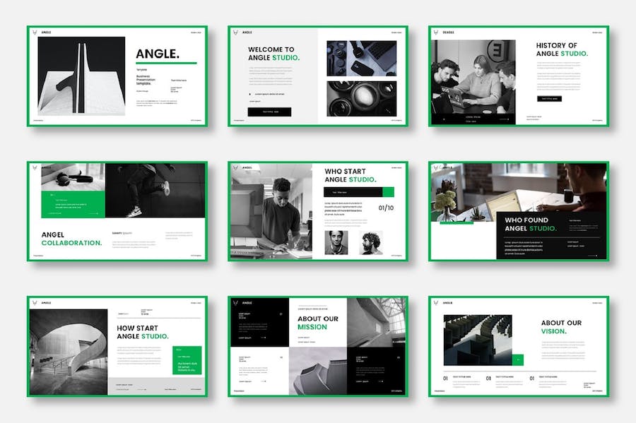 创业融资天使投资人项目展示keynote模板 - 顶尖PPT