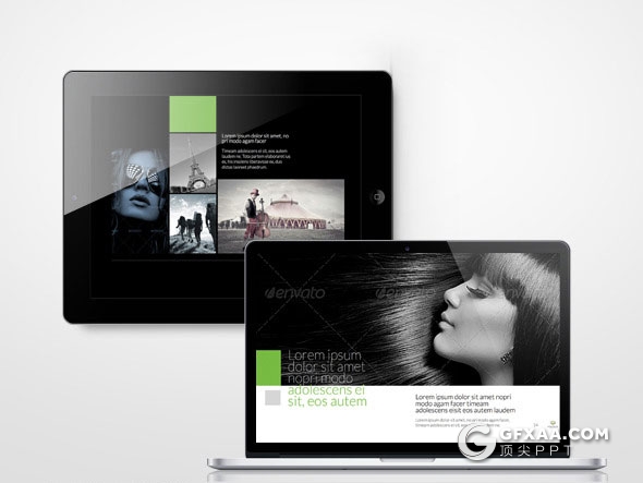 36页摄影图片展示keynote模板 - 顶尖PPT