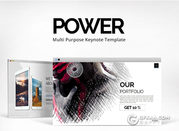 100页24种配色创意杂志风格keynote模板 - 顶尖PPT