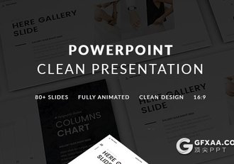 83页文艺极简风格多用途PPT模板 - 顶尖PPT