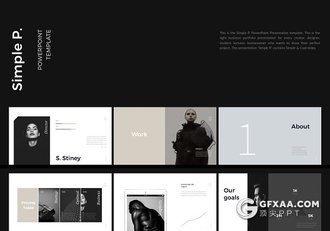 58页留白设计风格PPT通用模板 - 顶尖PPT