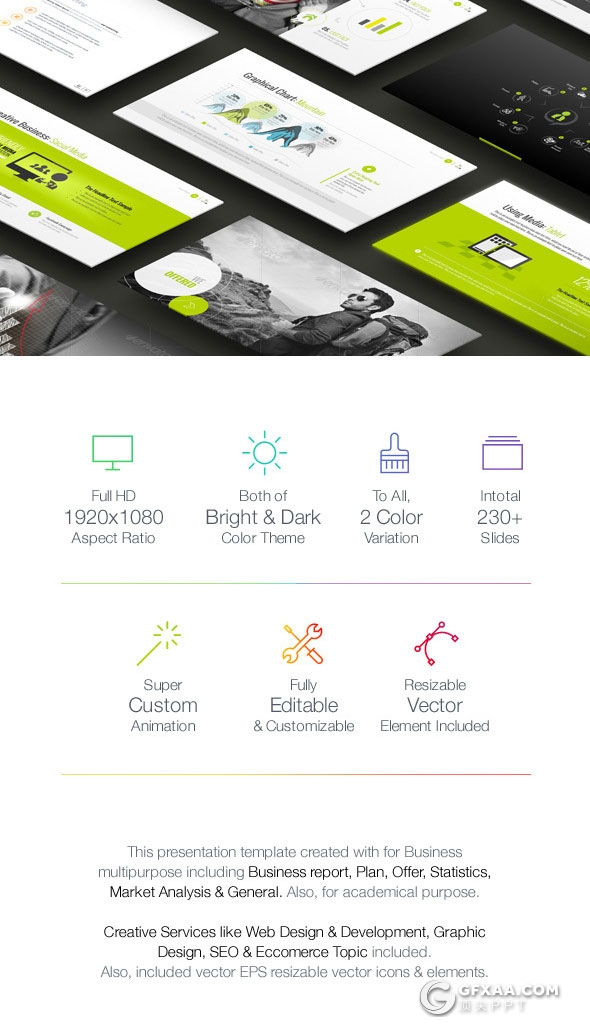 59页欧美商务多用途PPT模板两种尺寸规格 - 顶尖PPT