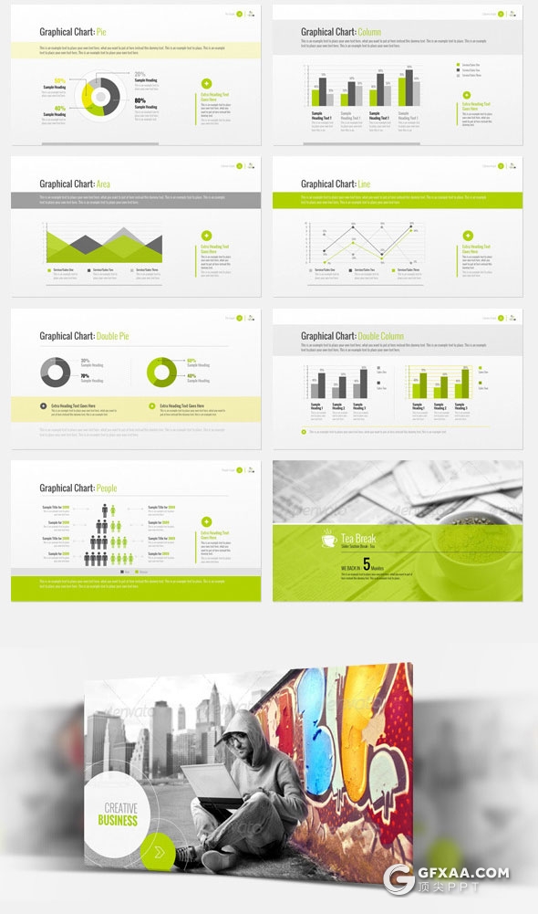 59页欧美商务多用途PPT模板两种尺寸规格 - 顶尖PPT
