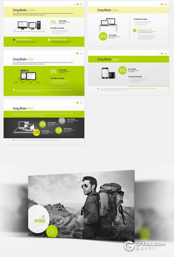 59页欧美商务多用途PPT模板两种尺寸规格 - 顶尖PPT