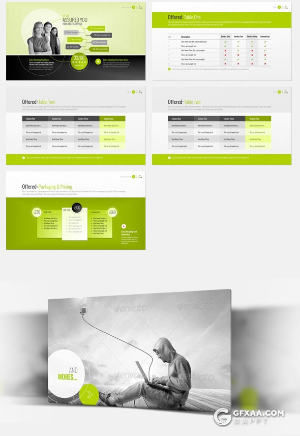 59页欧美商务多用途PPT模板两种尺寸规格 - 顶尖PPT