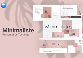 极简主义文艺唯美keynote模板 - 顶尖PPT